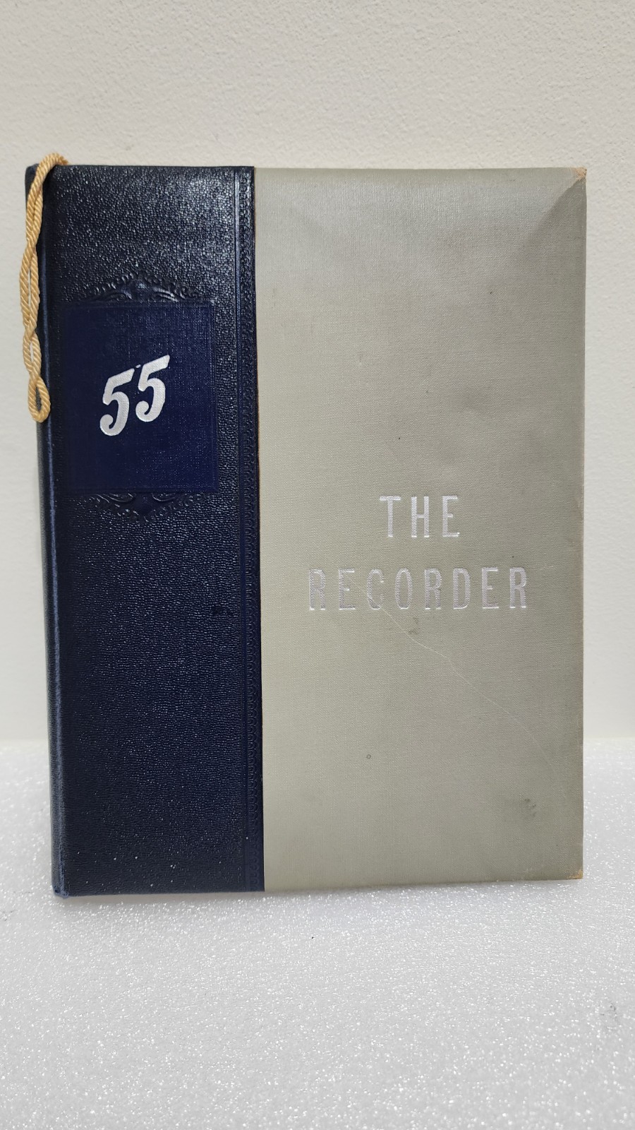 Vintage 1955 The Recorder Saratoga Springs High School Yearbook Upstate New York