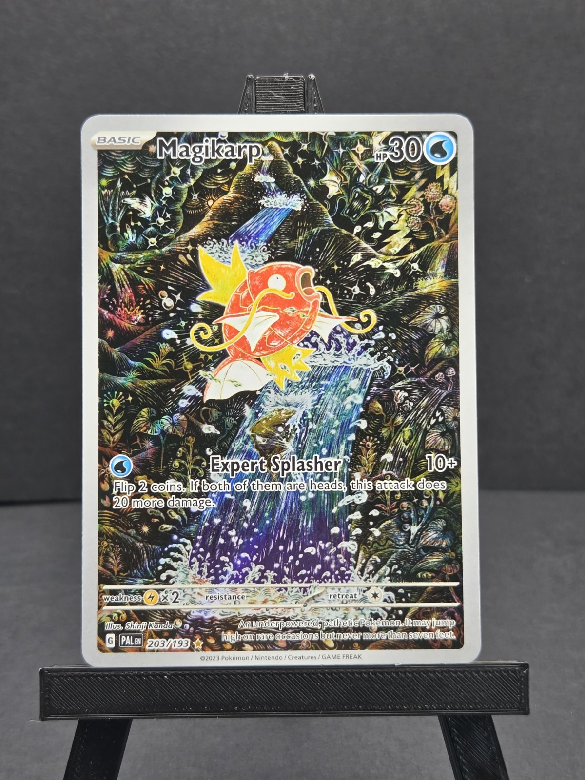 Magikarp 203/193 Illustration Rare Paldea Evolved Pokemon Holo Near Mint
