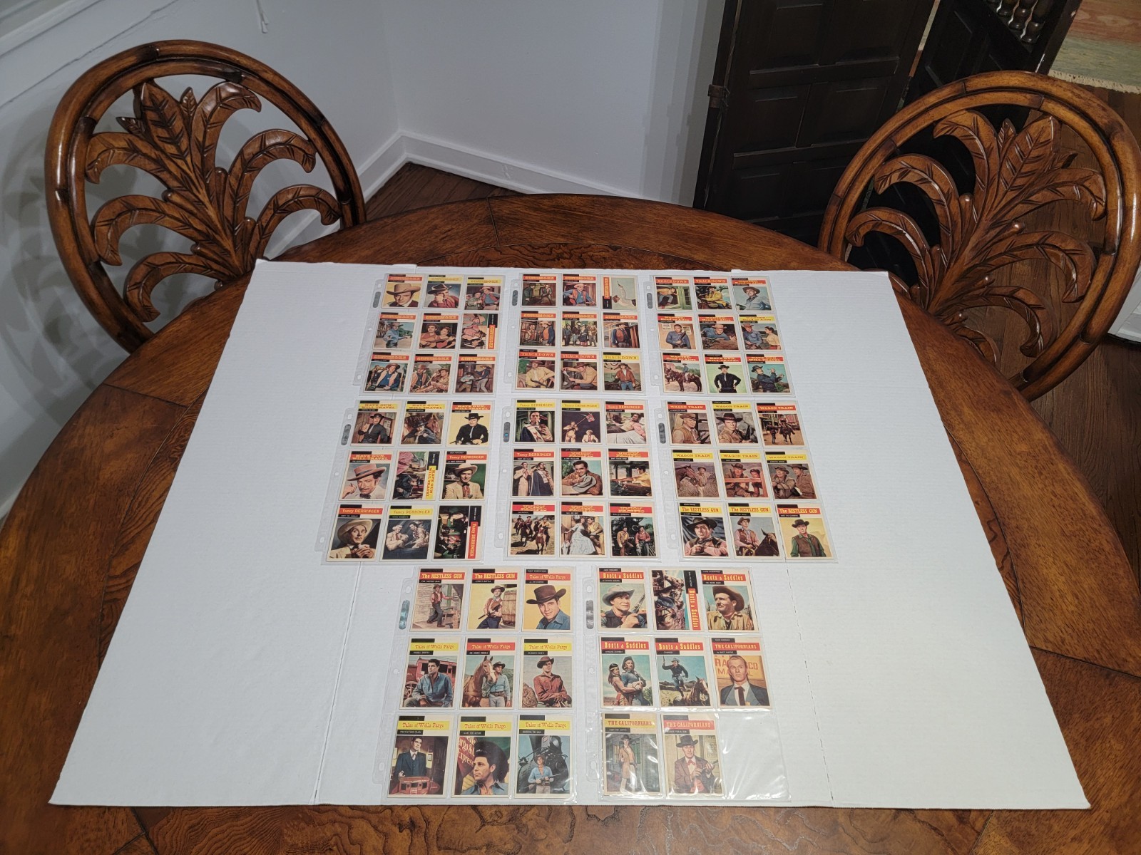 Rare 1958 Topps TV Westerns  71 Card Complete Set 