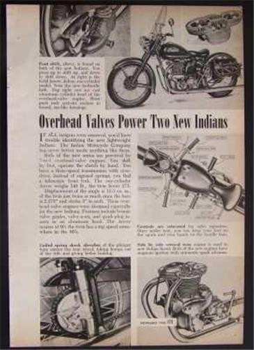 1948 Indian Arrow & Gold Arrow Vintage pictorial