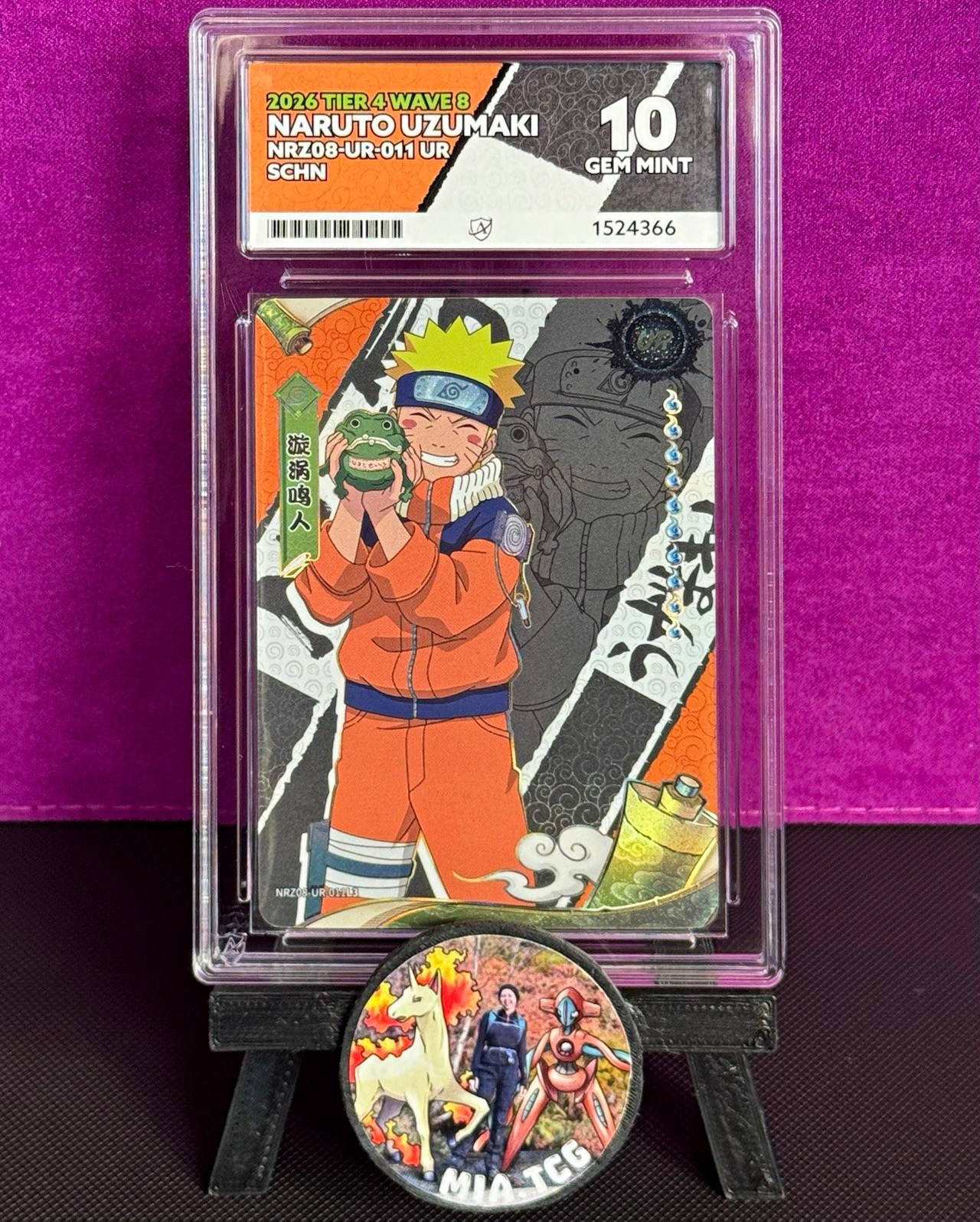 ACE 10 Kayou Naruto Uzumaki UR-011 Graded Card