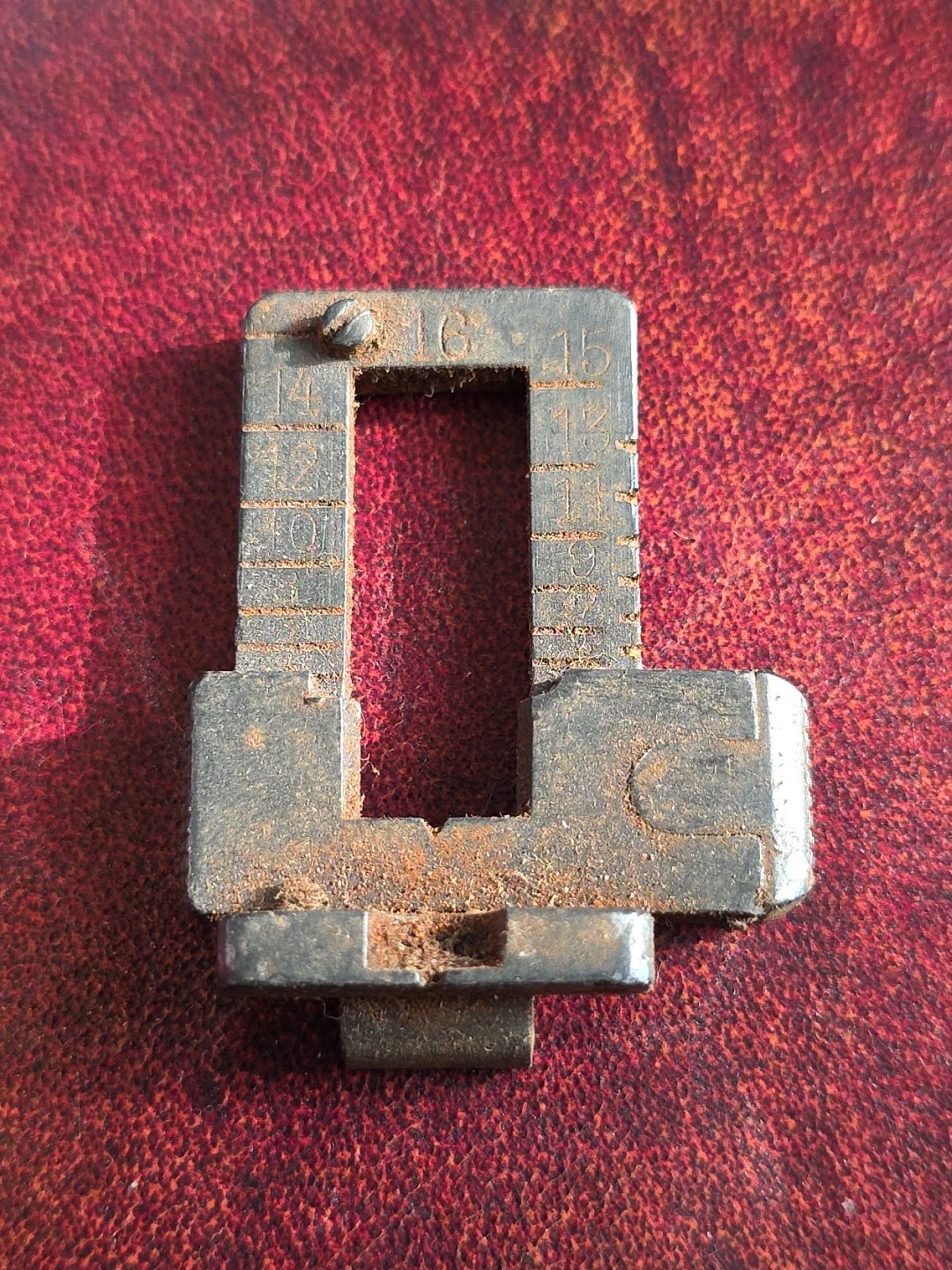 Vintage Swedish Mauser 1894 Carbine Rear Shght