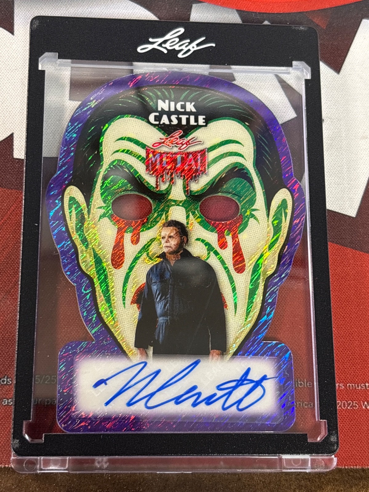 Nick Castle 2026 Leaf Pop Halloween Auto 4/5