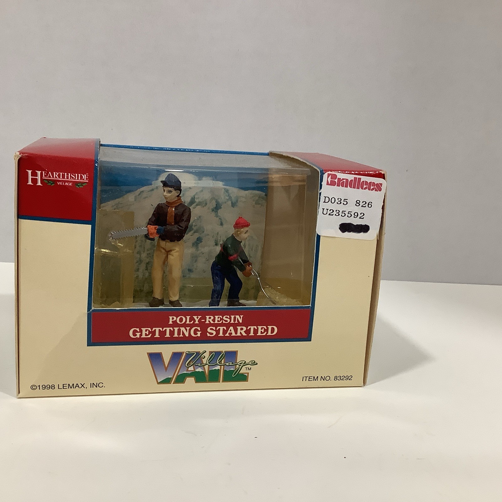 Lemax Hearthside Vail Village #83292 Accessory Getting Started 1998 Lemax Hearthside Vail Village #83292 Accessory Getting Started 1998