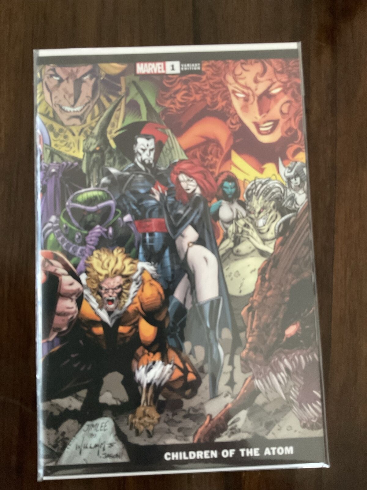 Children of the Atom #1 1:100 Jim Lee Variant Marvel X-men
