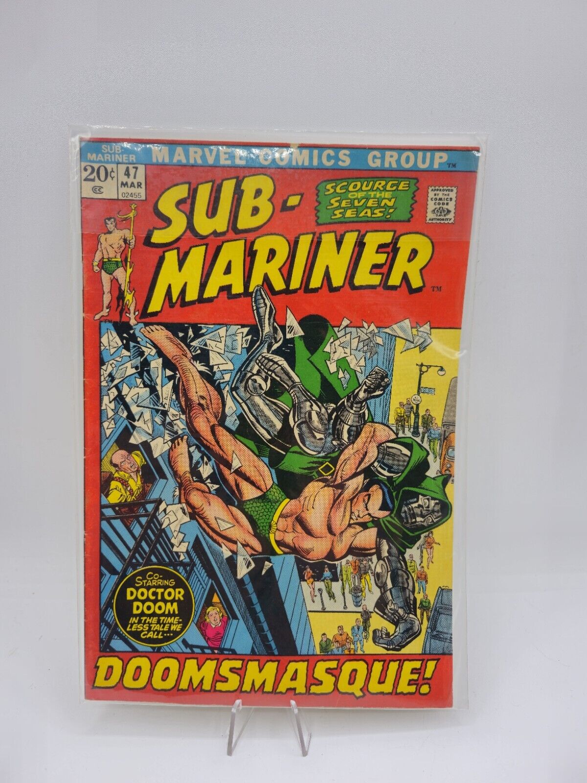 Prince Namor, The Sub-Mariner #47 (1968) 1972 Marvel Comics