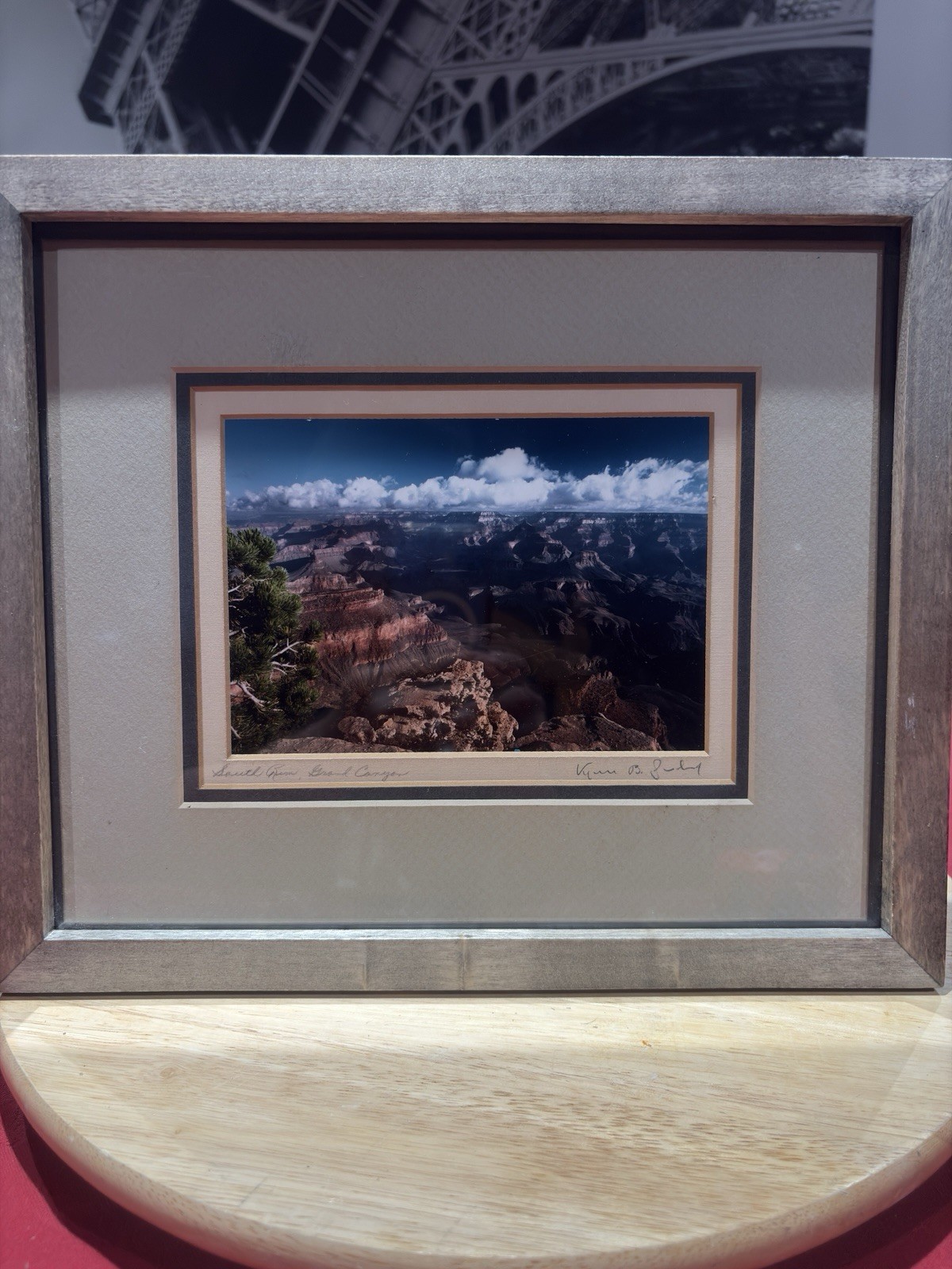 Kjell B. Sandved Signed /Seal Limited Edition Framed Grand Canyo Photograph 