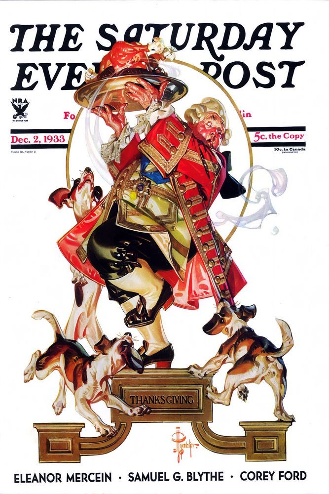 🎨 The Saturday Evening Post 1933 - J.C Leyendecker - Hi-Res💎 Print - 200 GSM