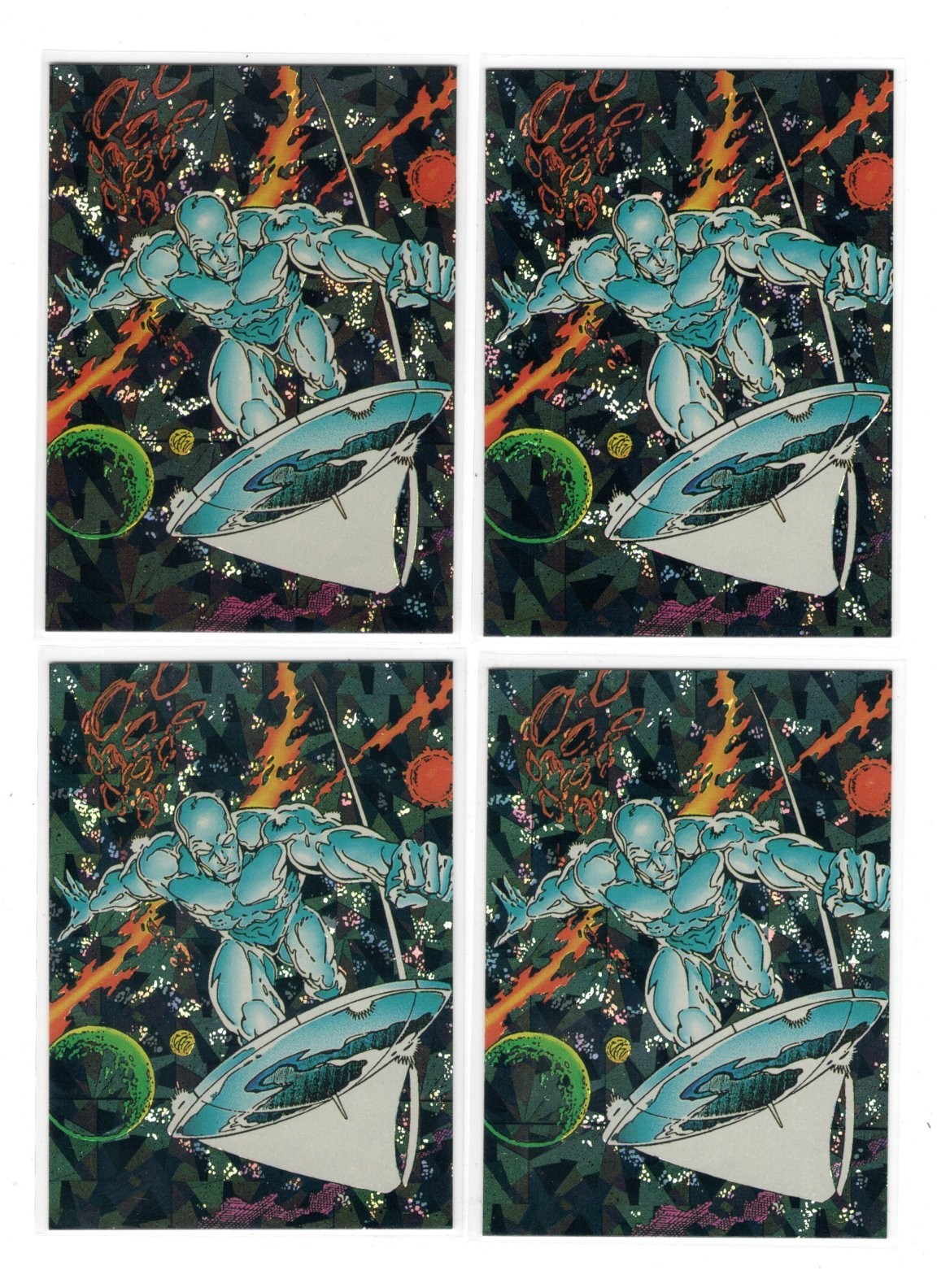 1992 COMIC IMAGES SILVER SURFER ALL-PRISM PROMO