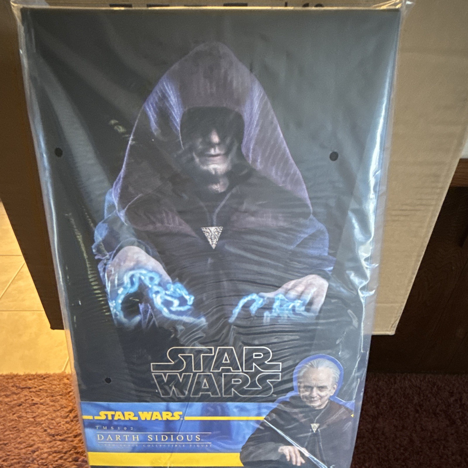 Hot Toys Star Wars Darth Sidious ROTS 1/6 Sixth Scale Figure TMS102
