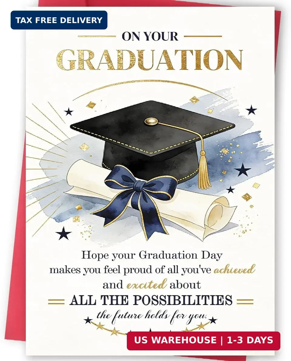 FANCYLUCKY Inspirational Graduation Gift for High School College Grad, Graduatio