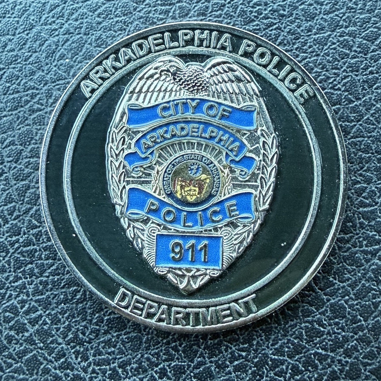 Arkadelphia Arkansas Police Little Rock Sheriff University challenge coin