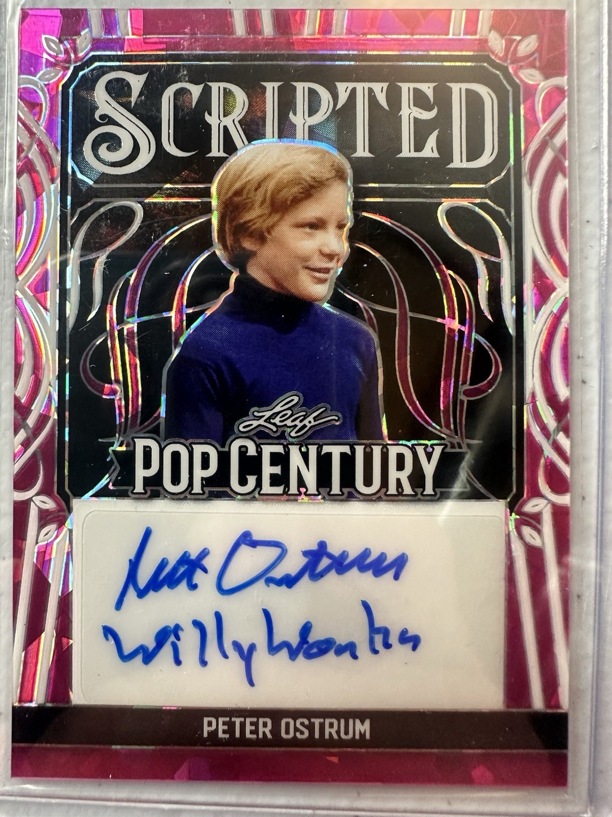 2024 Leaf Pop Century Scripted- Peter Ostrum \