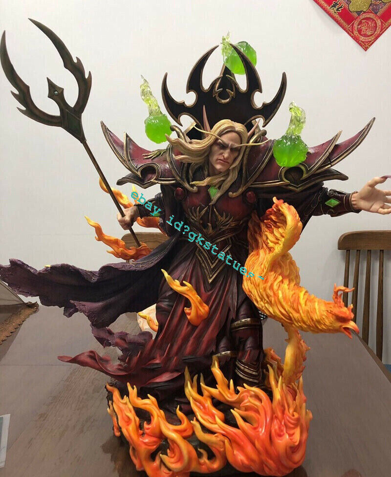 WOW Kael\'thas Sunstrider Statue ALin Model 1/4 Scale In Stock Painted Collection