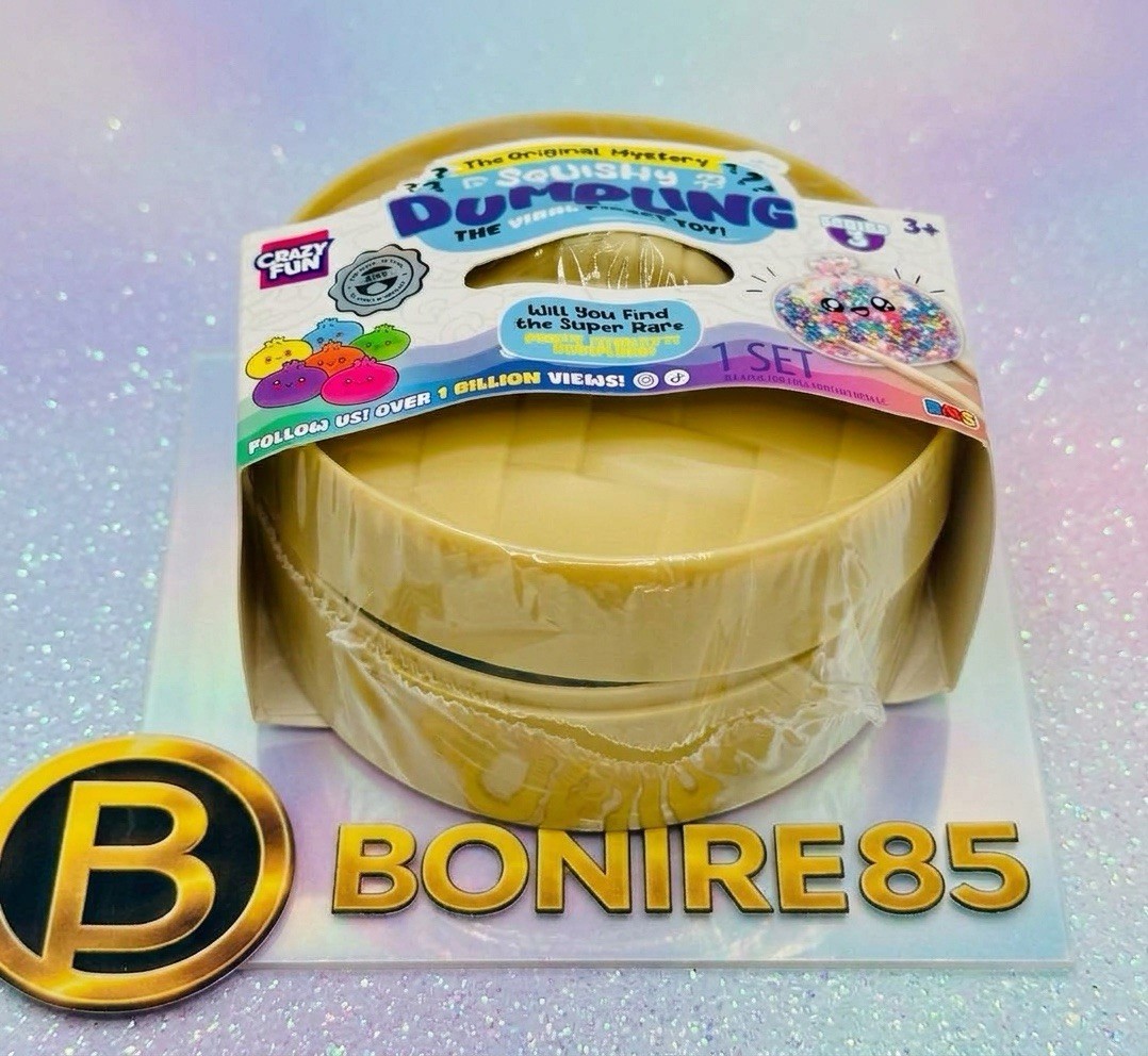 Crazy Fun RMS Mystery Dumpling Series 3 Glitter Edition - ✨RARE CHASE HIT✨
