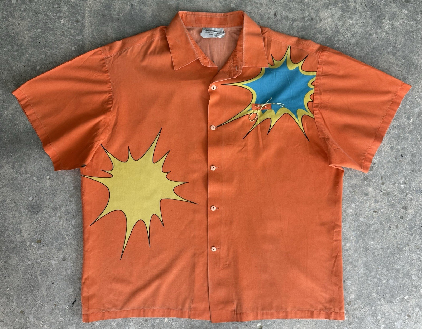UNIVERSAL STUDIOS STAFF UNIFORM SHIRT MARVEL SUPER HERO ISLAND NICKTOON BLAST XL