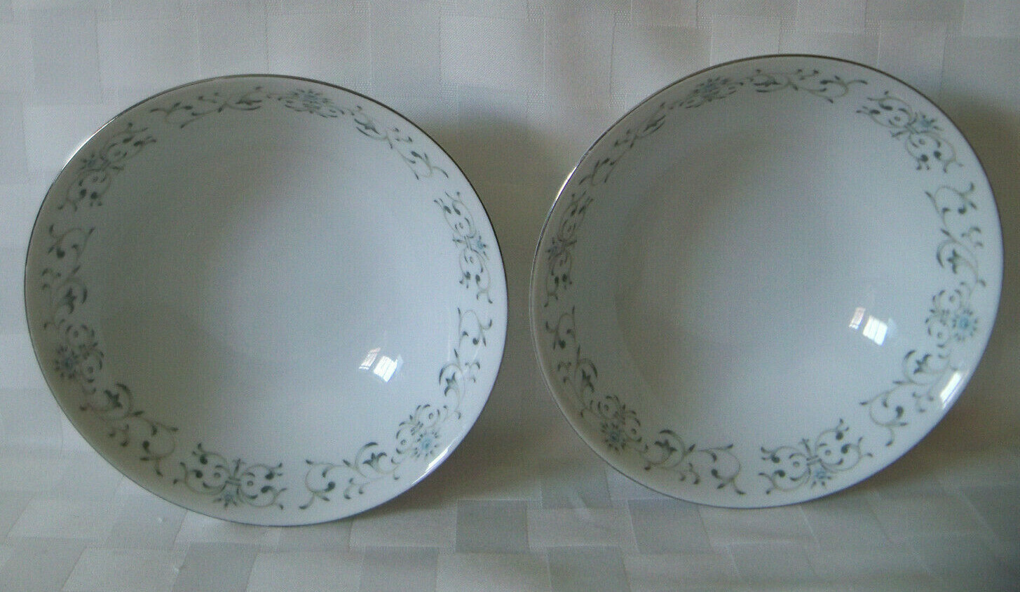 Set of 2 Norleans VERSAILLES Coupe Cereal Soup Bowls 6.25\