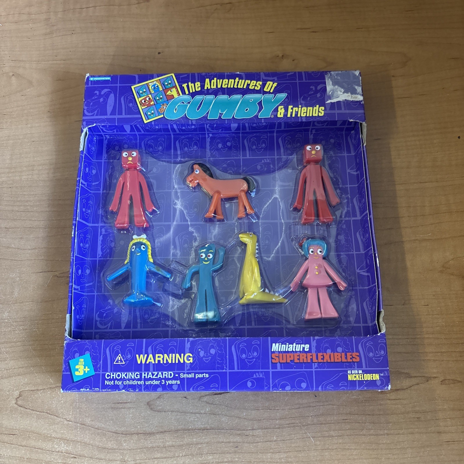Gumby & Friends Miniature Superflexibles Figurine Set 1995 NIB 🔥🔥🔥 Gumby & Friends Miniature Superflexibles Figurine Set 1995 NIB 🔥🔥🔥