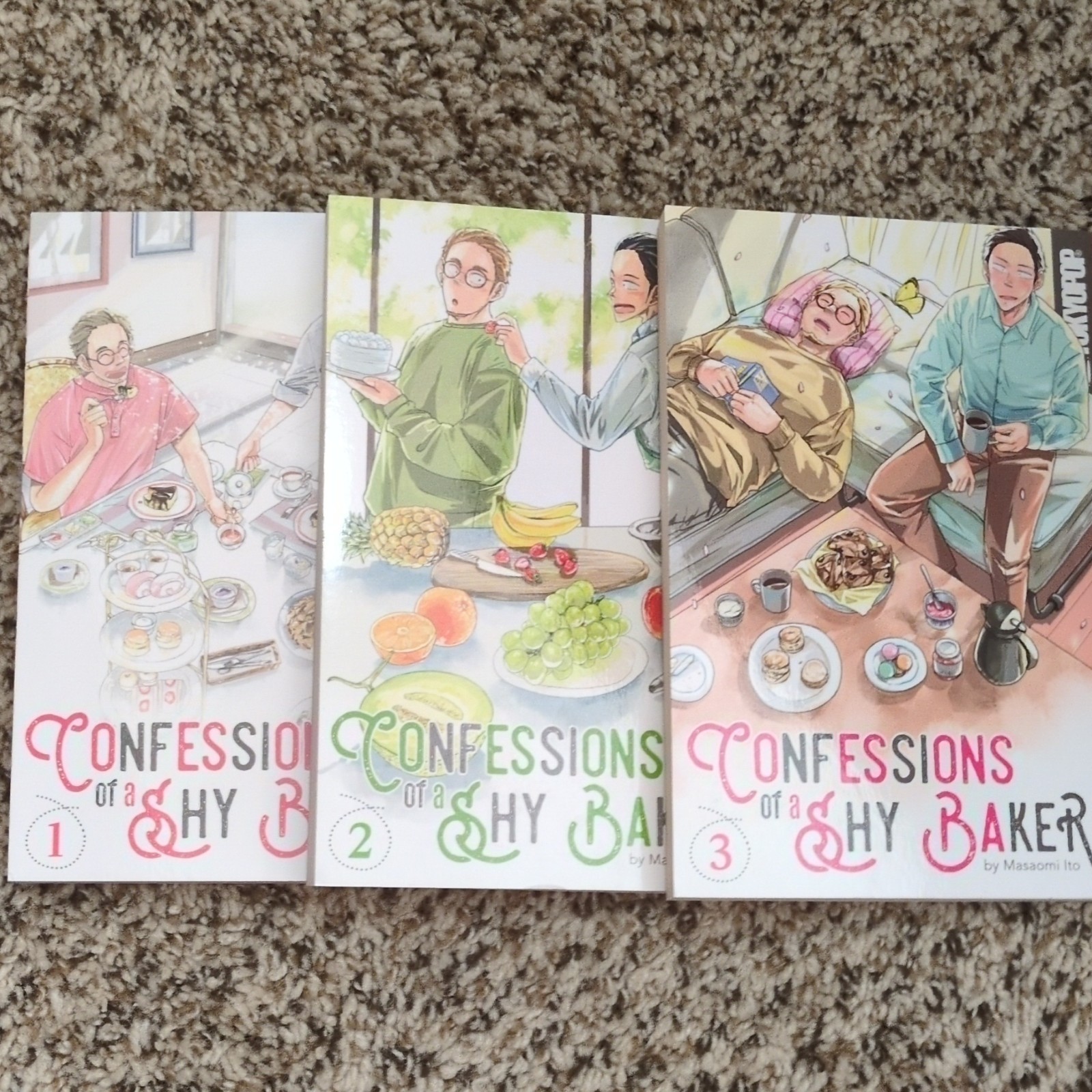 Confessions of a Shy Baker Manga (English) Vol 1-3