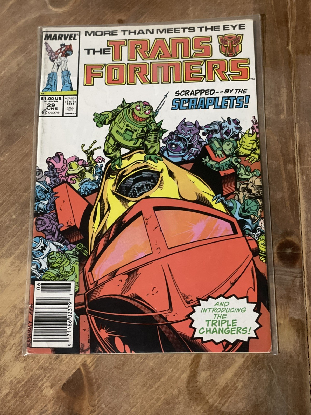 THE TRANSFORMERS #29 ~ MARVEL COMICS 1987 VF+