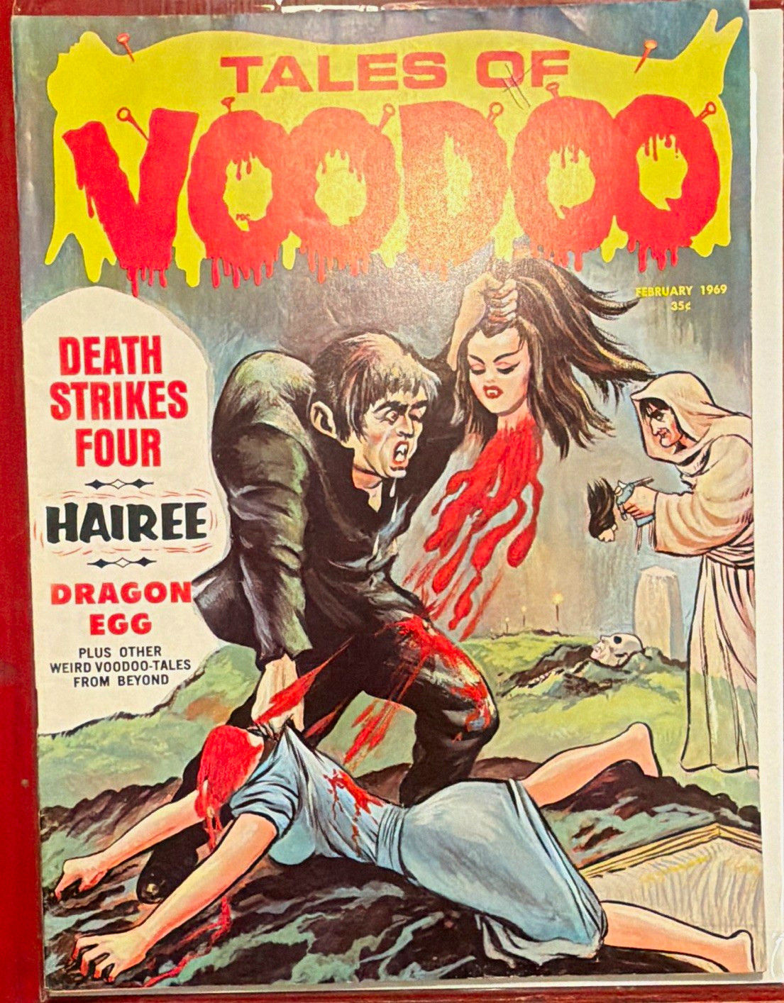 Harvey Comics Tales of Voodoo (1967) Joe Simon Jack Kirby Hairee Horror