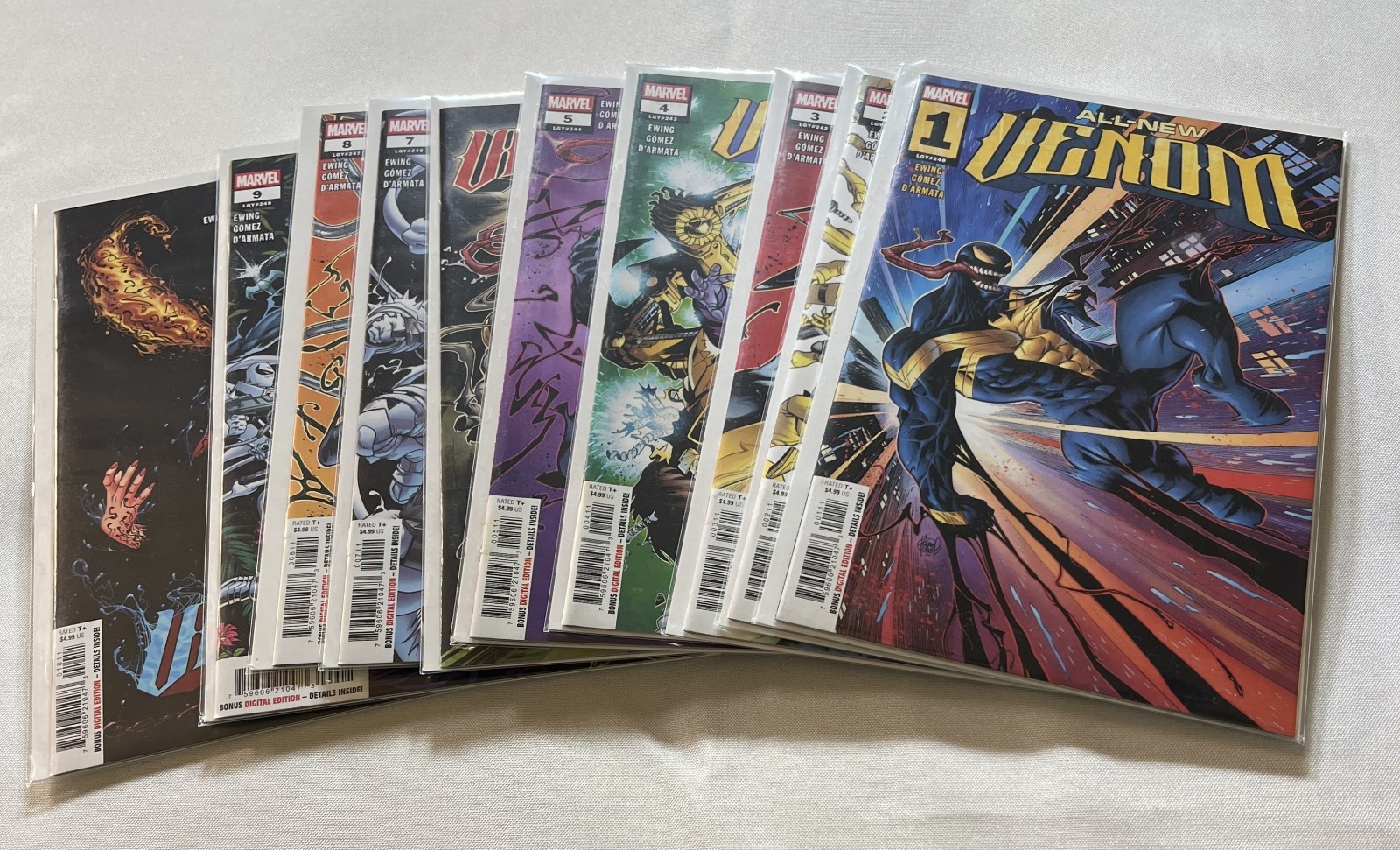All New Venom (1-10) 2024, Grade = NM/M