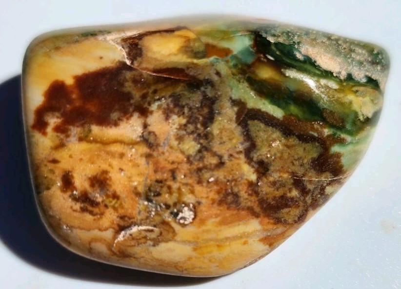 Vistaite Jasper - Tumbled - High Quality Oregon Classic - Polished.  (42 grams)
