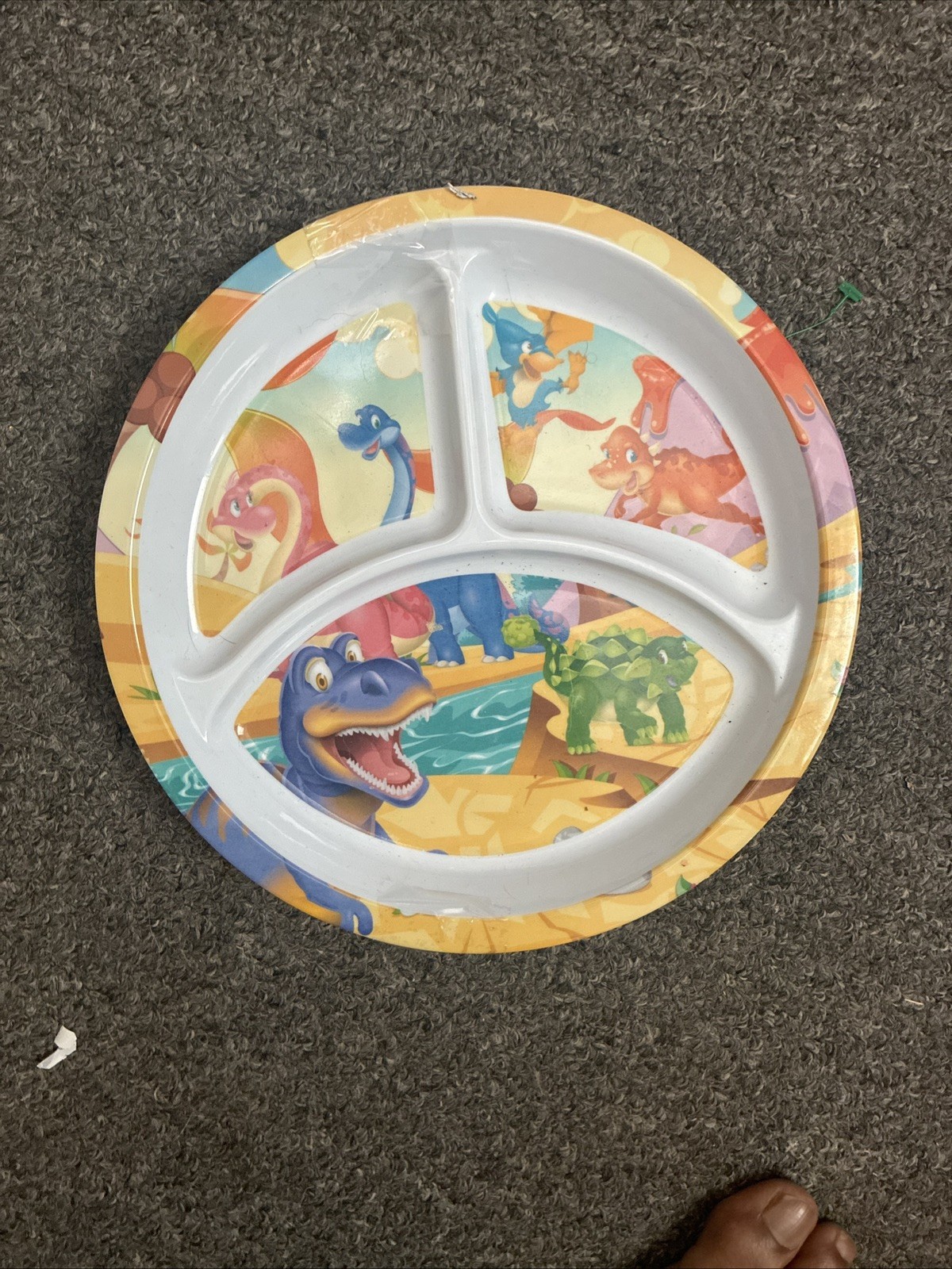 Two Kids Plate Nostalgia Land before time 