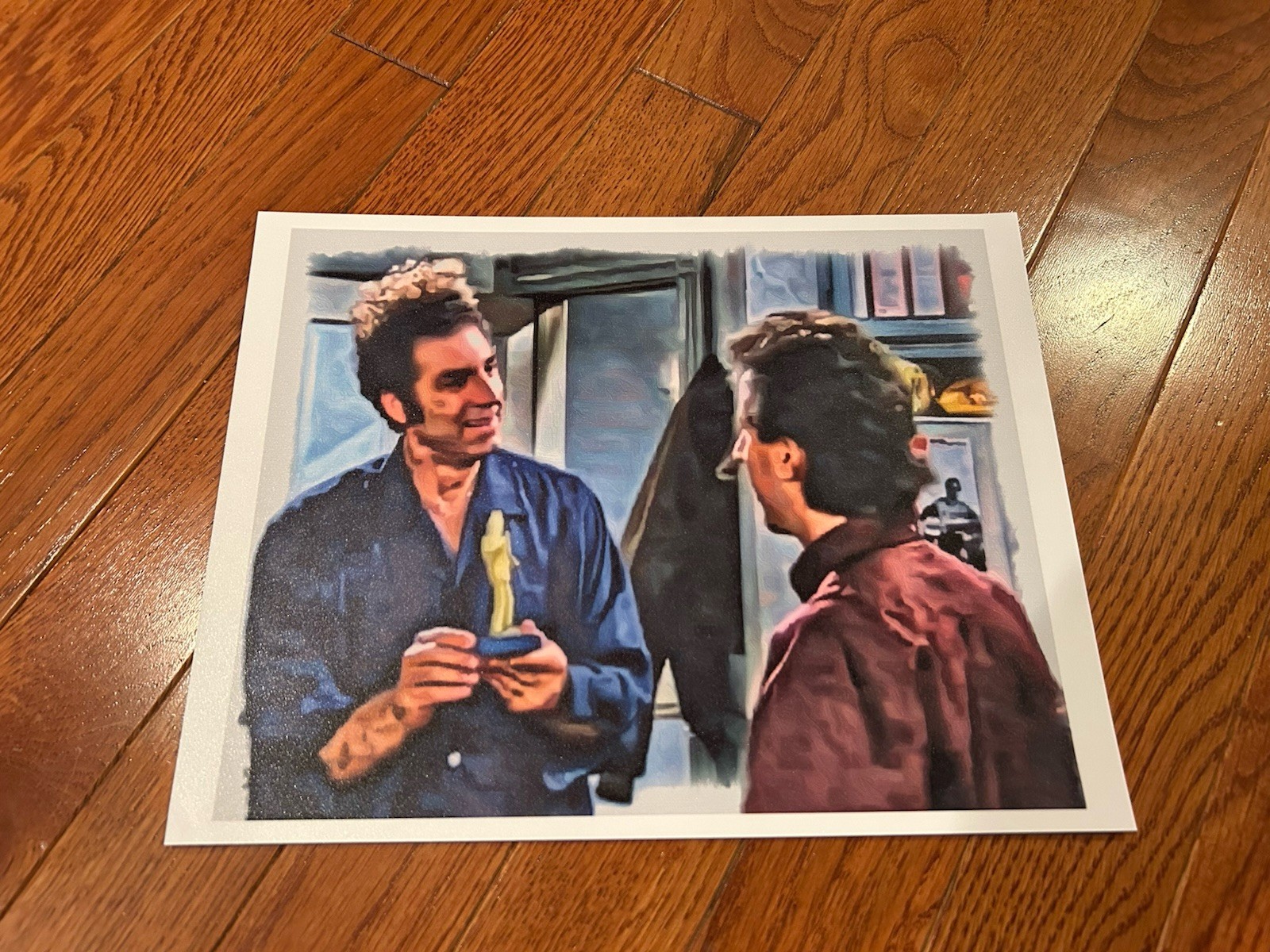 SEINFELD Art Print Photo 11x14 Poster Kramer “Fusilli Jerry” Pasta Kitchen Food