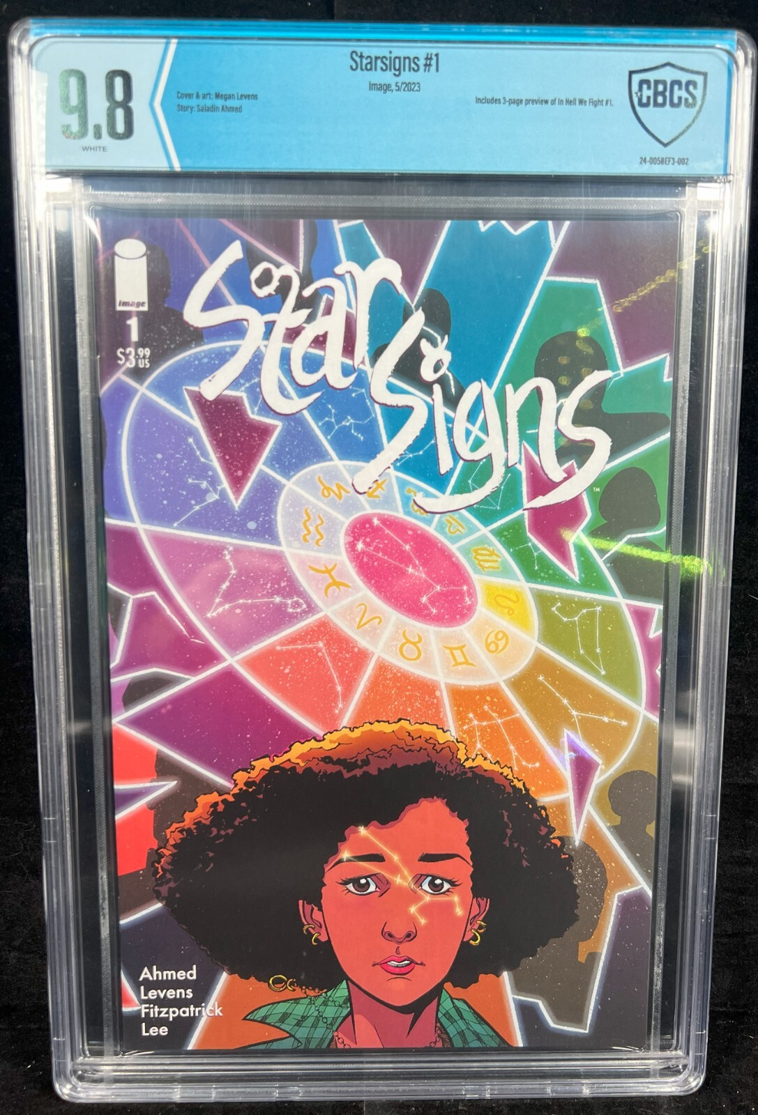Starsigns #1 CBCS 9.8 2023 Image Comics MEGAN LEVENS - REGULAR Cover