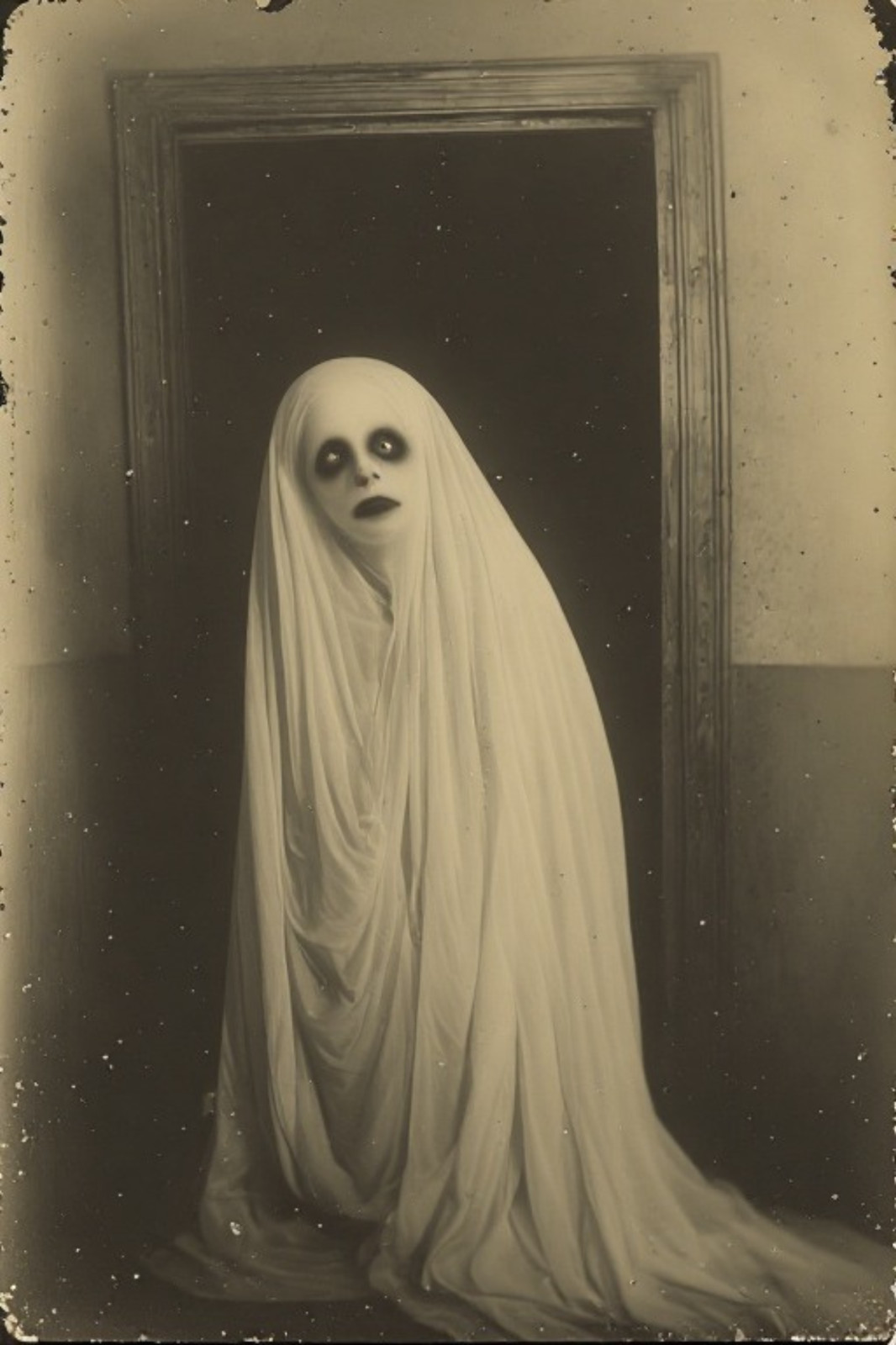 Creepy Scary Ghost Photo Vintage Spirit 4x6 Print