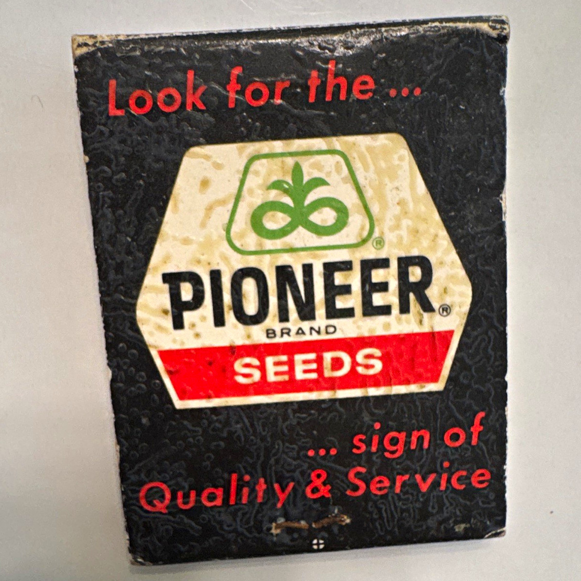 Pioneer Seeds Advertising Matchbook \