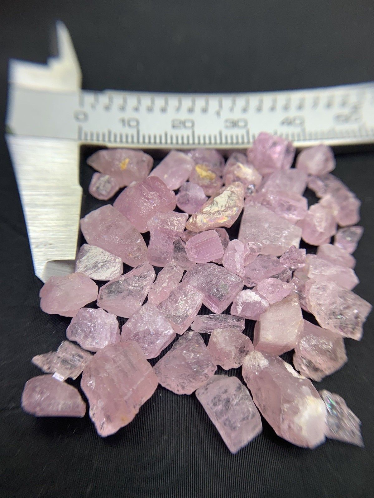 99 Carat Natural Imperial Topaz Pink Rough From￼ Katlang Pakistan