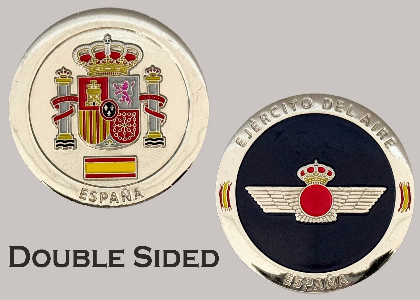 Spain Ejercito Del Aire Spanish Air Force Challenge Coin  J#41