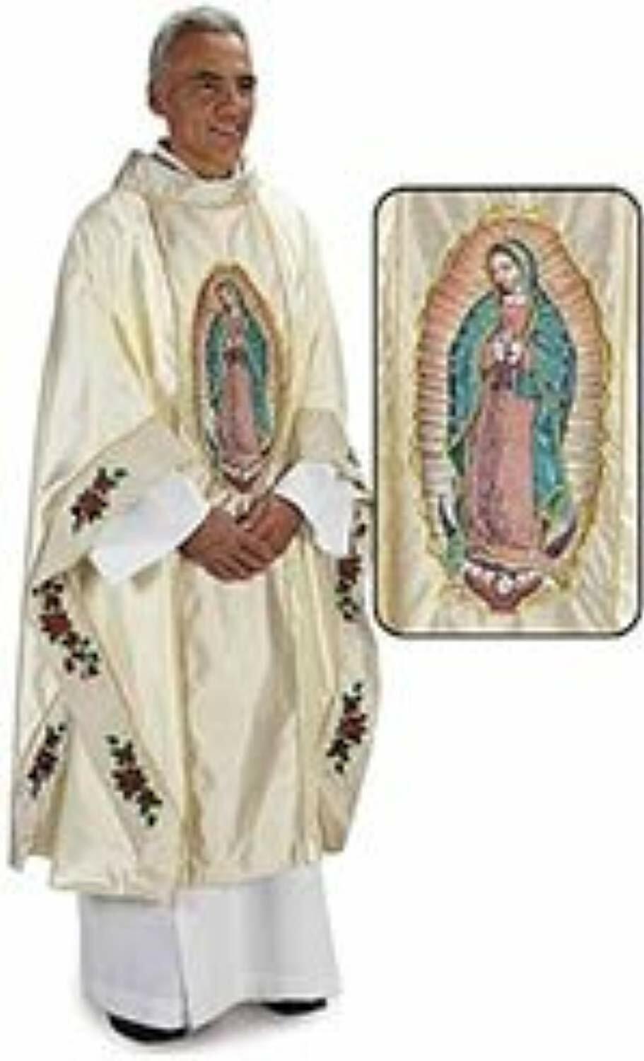 Our Lady of Guadalupe Chasuble Shantung 51\