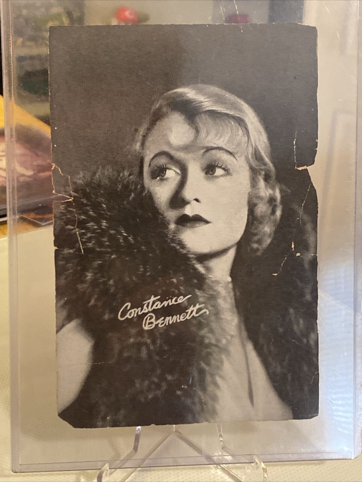 Vintage Hollywood Beauty CONSTANCE BENNETT Portrait MOULIN ROUGE 1934