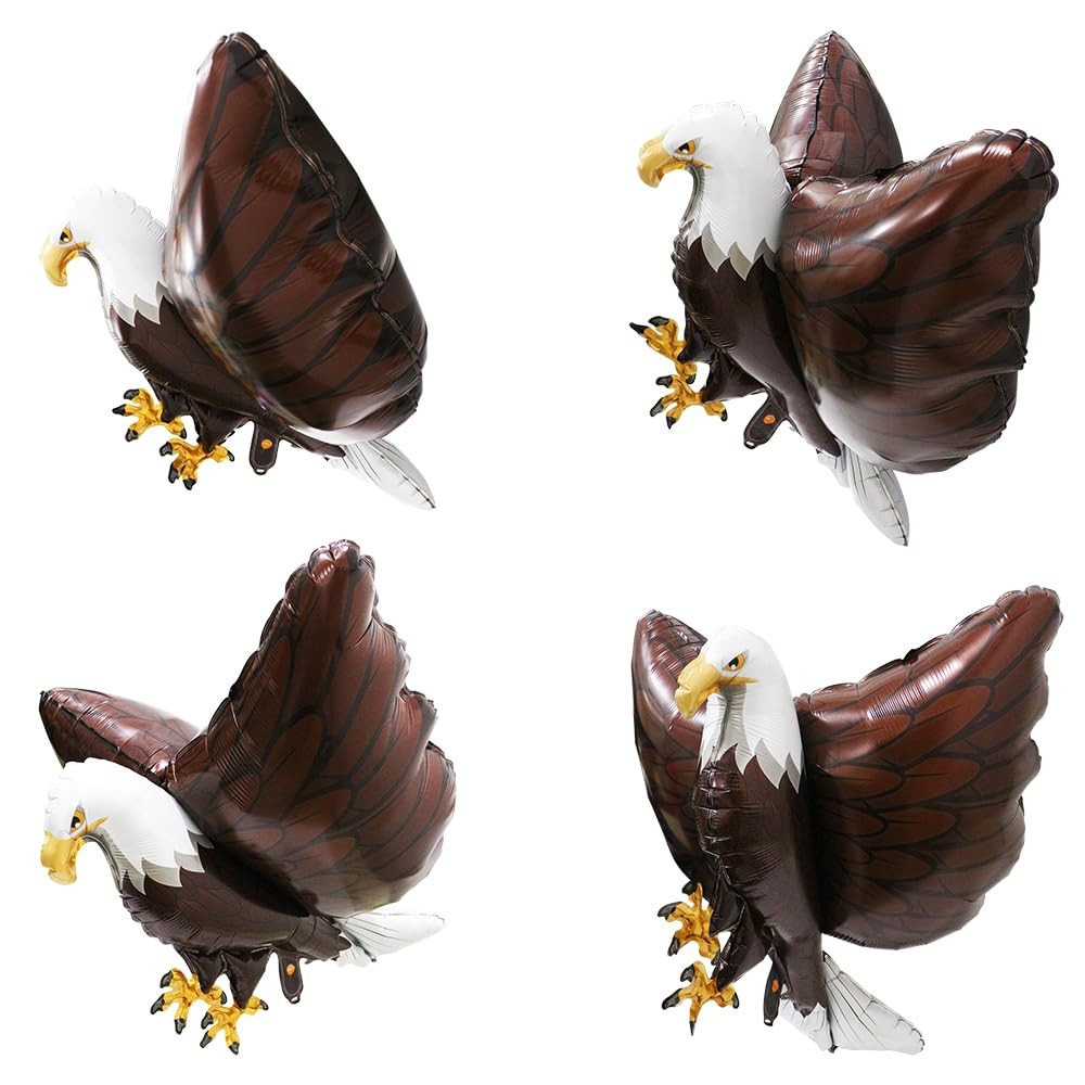 Patriotic 3D Giant Eagle Bird Foil Inflatable Balloons Independence Day
