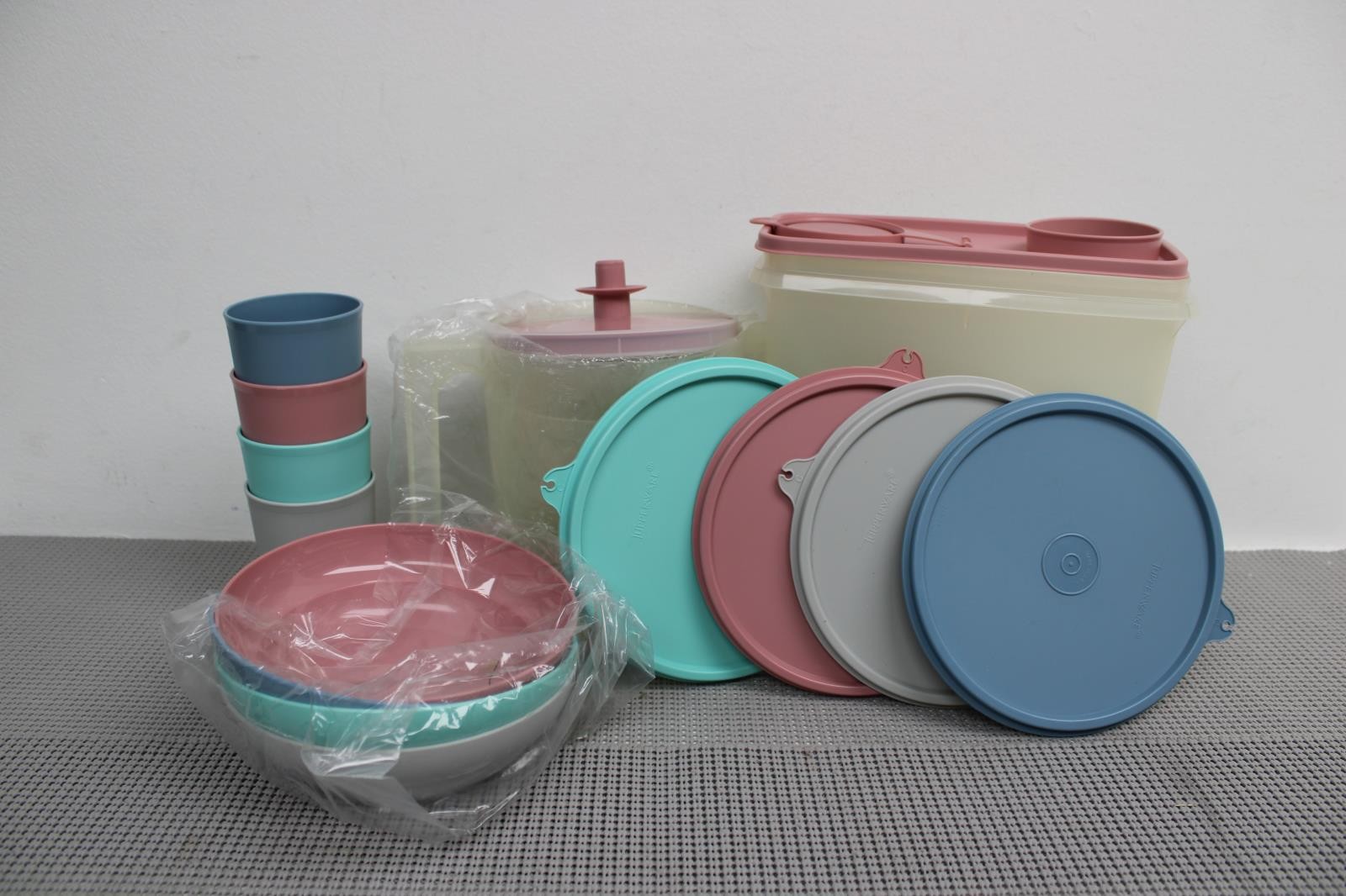 TUPPERWARE Breakfast Set NOS Estate Bowls Cups & More