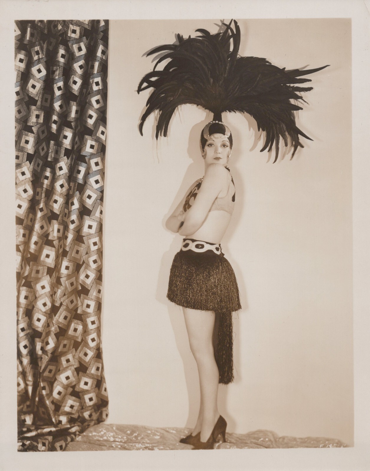 1920s HOLLYWOOD ALICE WHITE CHEESECAKE PORTRAIT FRITZ SCHARF ORIG Photo J 70