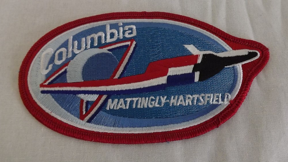 Columbia Mattingly Hartsfield Rare Astronaut Space Nasa Badge Patch