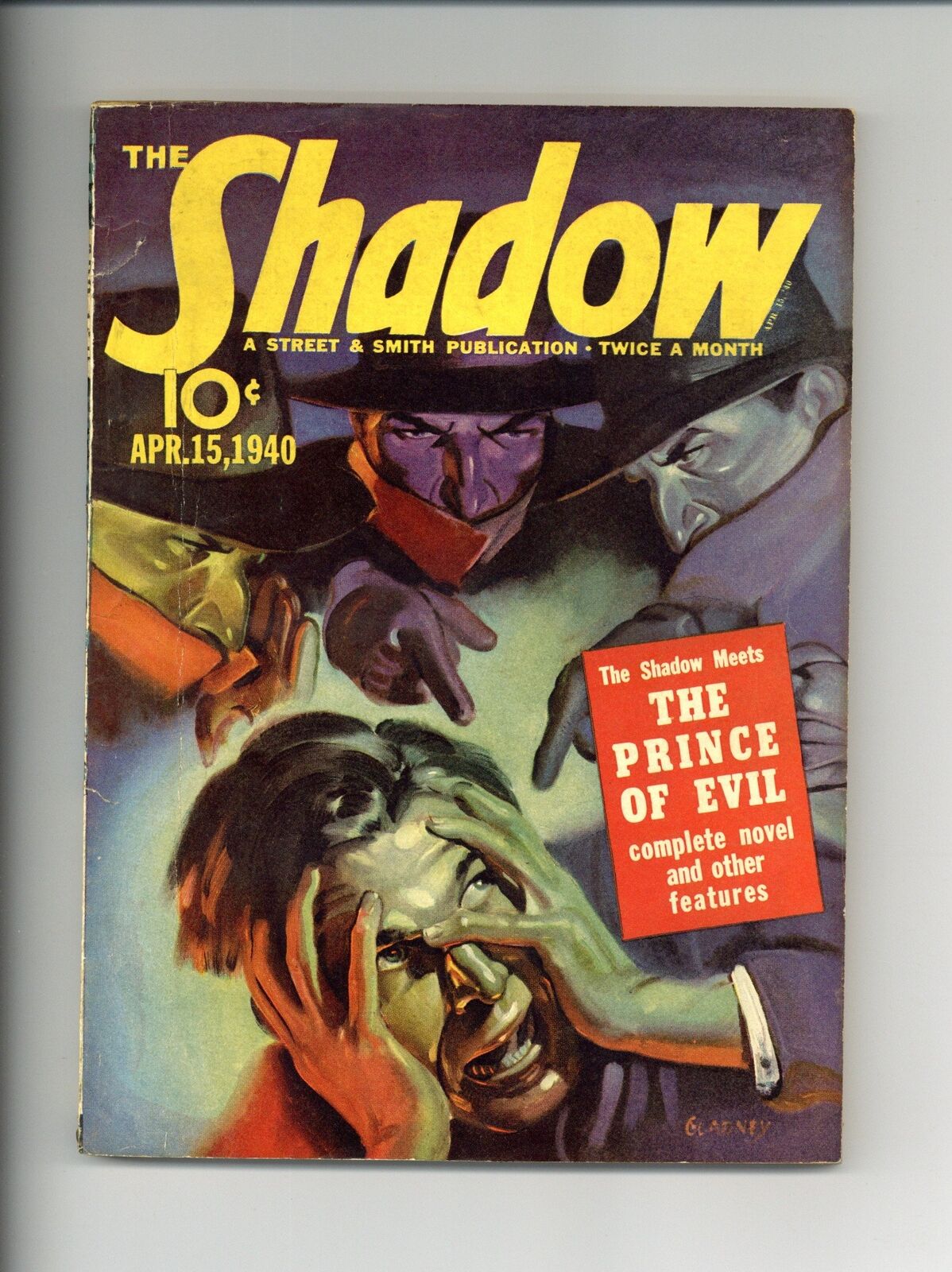 Shadow Pulp Apr 15 1940 Vol. 33 #4 VG