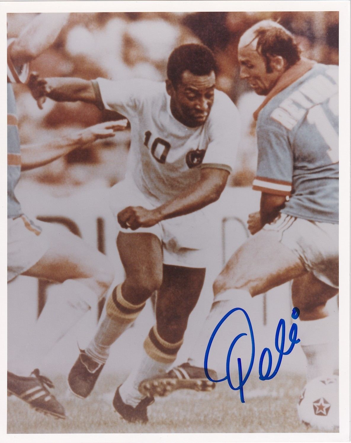 Pele-Signed Photograph