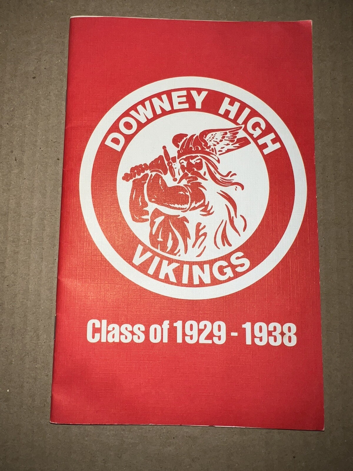 Downey Union High School Class Reunion 1929 - 1938 1982 California