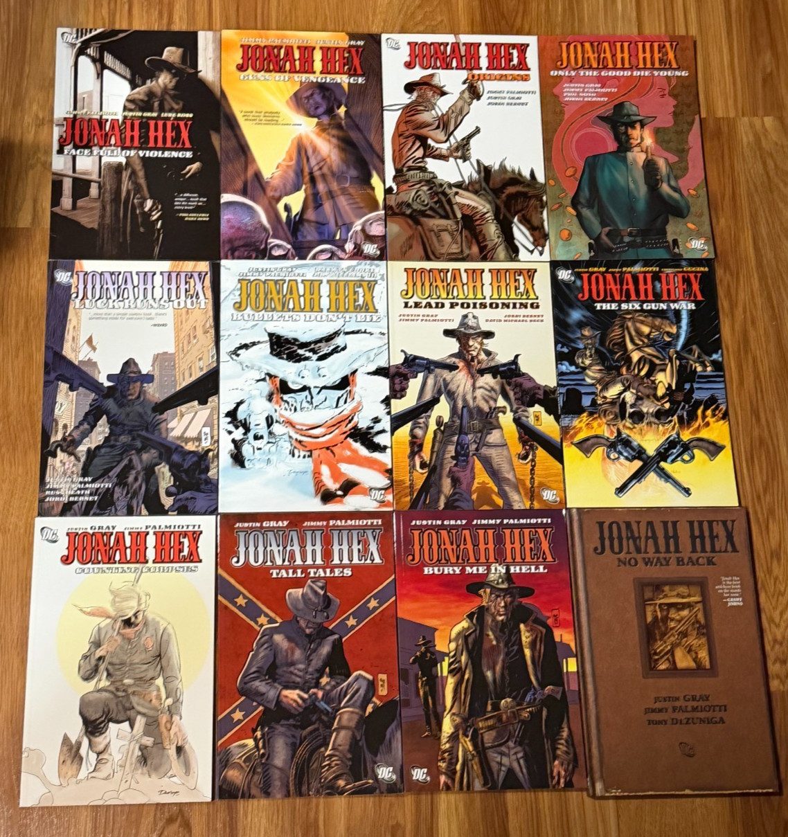 JONAH HEX Complete 11-Volume TPB LOT 1-11 + No Way HC Palmiotti Gray DC 2006 JONAH HEX Complete 11-Volume TPB LOT 1-11 + No Way HC Palmiotti Gray DC 2006