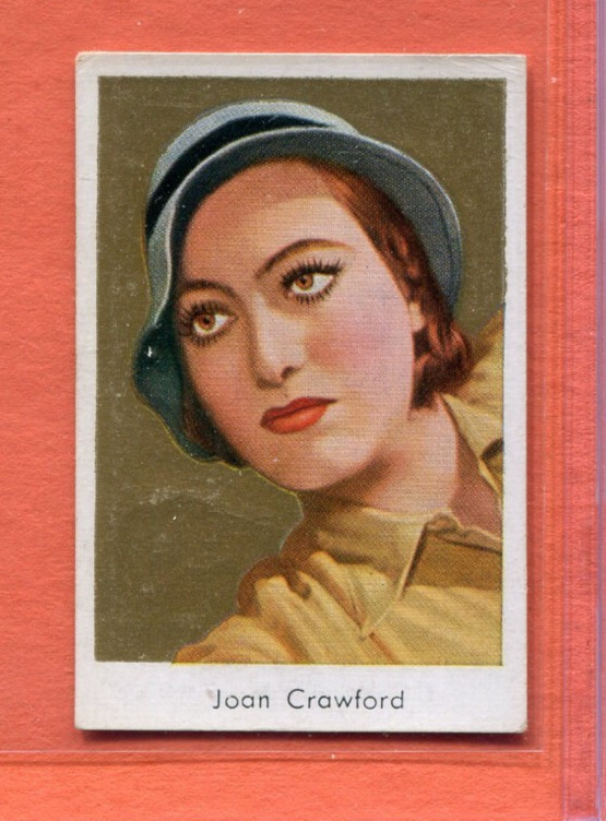 1933 SALEM GOLDFILM GERMAN TOBACCO CARD #379 JOAN CRAWFORD