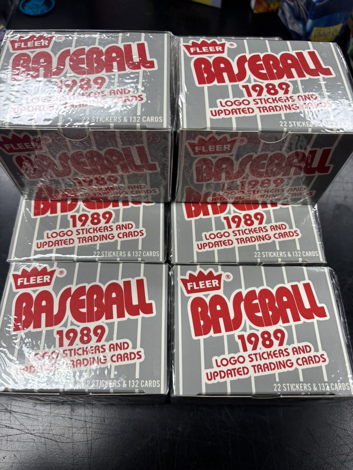 1989 Fleer Baseball Sealed Complete Set - LOT OF 10
