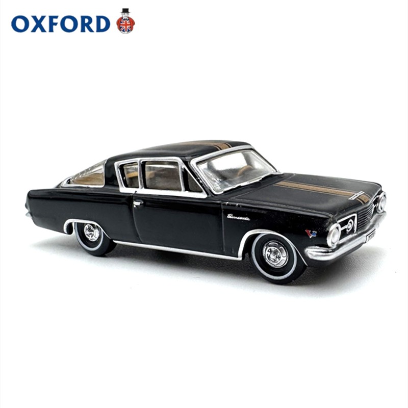 1:87 Scale Diecast Model - Black Plymouth Coupe Alloy Vintage Car
