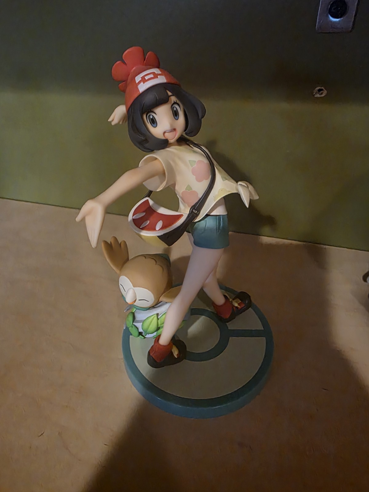 Kotobukiya Pokémon ARTFX J Selene with Rowlet Damaged Box Kotobukiya Pokémon ARTFX J Selene with Rowlet Damaged Box