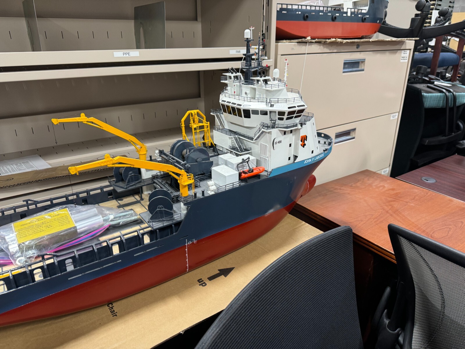 Tidewater Offshore Support Vessel Model - John P Laborde