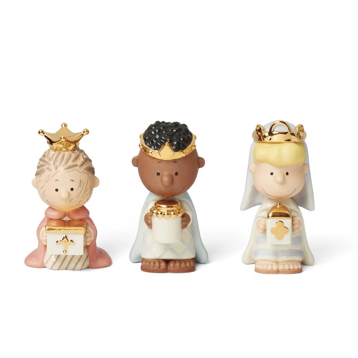 Lenox Peanuts Christmas Pageant  3 three Kings Nativity Set 2026 NEW